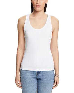 Esprit 034ee1k304 T-shirt - White