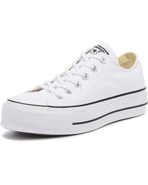 Converse All Star Lift Ox 560251c Blanc