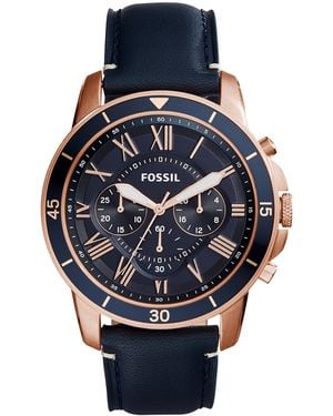 Fossil Grant uhr für - Blau