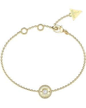 Guess Armband Roestvrij Staal Jubb05555jwygs - Metallic