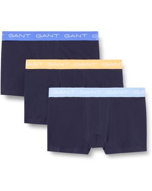 GANT Trunk 3-Pack Unterwäsche - Blau