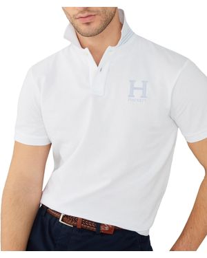 Hackett Heritage H Logo Polo - White