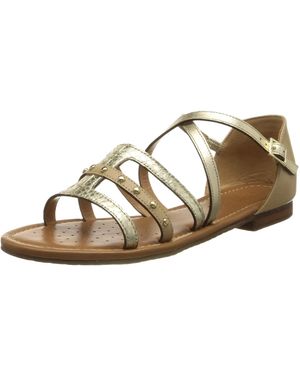 Geox Donna D Sozy S V Sandali Donna - Nero