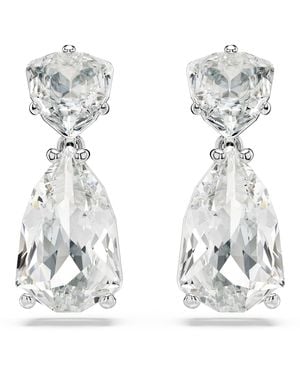 Swarovski Pendientes Mesmera - Blanco