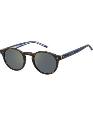 Tommy Hilfiger Th 1795/s Havana/grey 50/23/150 Men Sunglasses - Black