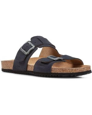 Geox U Sandal Ghita E Sandal Navy 6.5 Uk - Brown