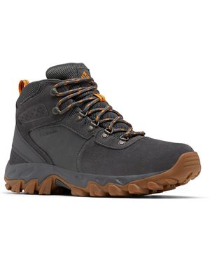 Columbia Men's Newton Ridge Plus II Waterproof Hiking Boot – Omni-Grip Traction, Leather & Mesh Construction