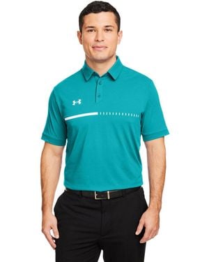 Under Armour Title S Short Sleeve Polo Shirt 4xl - Blue