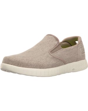 Skechers Performance On The Go Glide Victorious Slip On Shoe - Natural