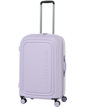 Mandarina Duck LOGODUCK + Trolley MEDIUM EXP - Viola