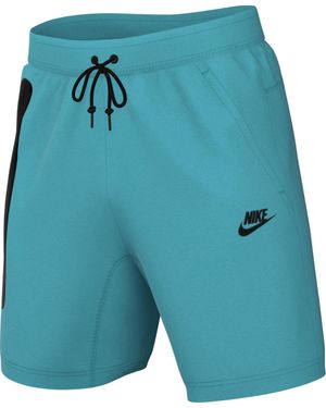 Nike Sportswear Tech Fleece Shorts - Blauw