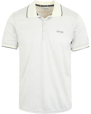 Regatta Shirt Kurzarmshirt Funktionsshirt Poloshirt Remex II - Weiß