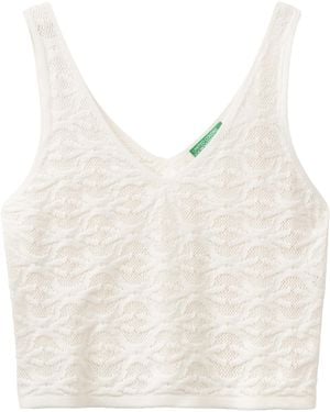 Benetton Top - Bianco