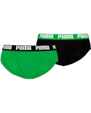 PUMA Basic Boxer Shorts - Verde