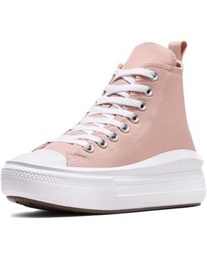 Converse Chuck Taylor All Star Move Casual Shoes A08745c Pink