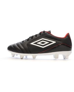Umbro Black Rugby Shoes Net Classico Sg