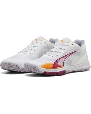 PUMA Accelerate Turbo W+ 4 Indoor Court Shoe - White