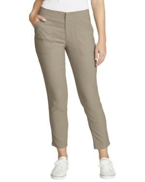 Eddie Bauer Pantaloni elasticizzati da donna UPF 50+ Horizon alla caviglia - Grigio