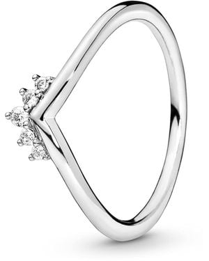 PANDORA Ring "Diadem" Krone Silber 198282CZ Ring "Diadem" Silber 198282CZ-58 - Mehrfarbig