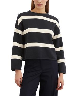Marc O' Polo Marc OߴPolo Pullover aus Bio-Baumwolle Oversized - Schwarz