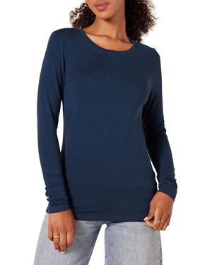 Amazon Essentials Long-sleeve T-shirt Navy - Blue