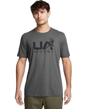 Under Armour 1366014-25-3XL T-shirt pour homme avec logo Antler Hunt CSR 3XL - Gris