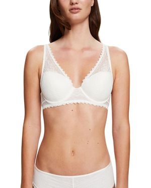 Esprit Everyday Lace Rcs Clas.pad Gevoerde Beha Voor - Wit