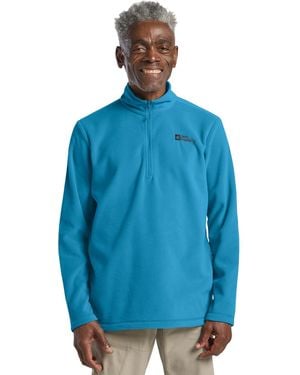 Jack Wolfskin Taunus HZ M Pullover - Blau