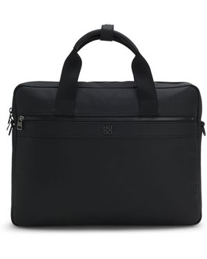 HUGO Quantic_doc Single Document Case - Black