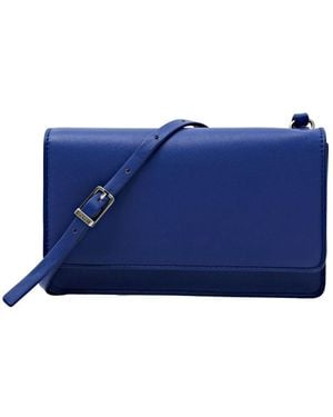 Esprit Umhängetasche mit Klappe - Blau