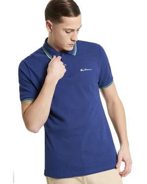 Ben Sherman Polo Uomo Signature - Blu