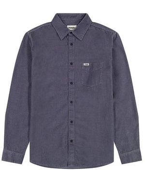 Wrangler 1 X Corduroy Shirt - Blue