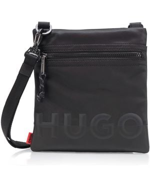HUGO , Shade Logo Mini Crossbody Bag, Black Gloss, Pce.