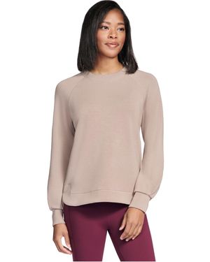 Skechers Skechluxe Elevate Crewneck Taupe - Grey