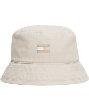 Tommy Hilfiger Tjw Heritage Canvas Bucket Hat Aw0aw17581 Bucket Hat - Black