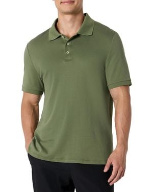 Amazon Essentials Polo Interlock pour - Vert