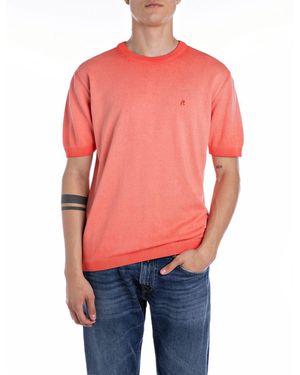 Replay Uk4718 Pull-Over - Rouge