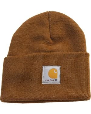 Carhartt , , Strickmütze mit Umschlag, ® Braun, OFA