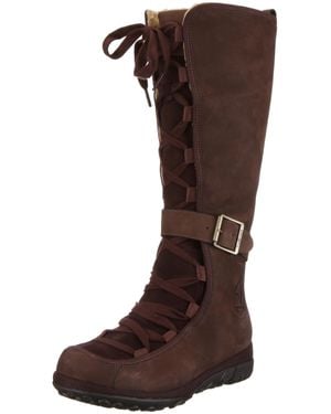 Timberland Botas de Cuero Nobuck para - Marrón