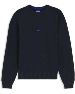 HUGO Knitted Jumper - Blue
