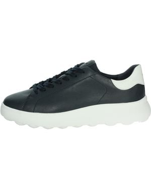 Geox Spherica Ec4.1 Uomo Sneakers Basse - U45FUA00085 (Blu Navy, Sistema Taglie Calzature EU, Adulto, Uomo, Numero, Media, 46) - Nero