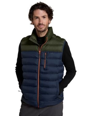 Mountain Warehouse Water-resistant & Iso Therm Sleeveless Jacket With Padded - Blue
