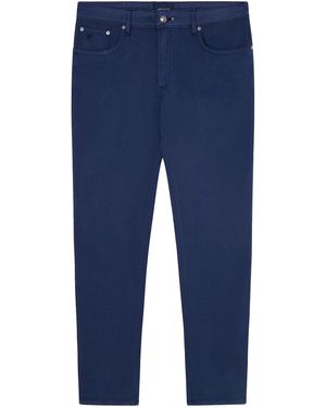 Hackett Gmd Texture 5pkt Trouser - Blue