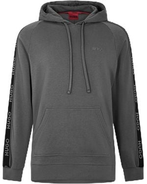 HUGO S Liam Hoodie 10271462 01 Hoody Grey Xl