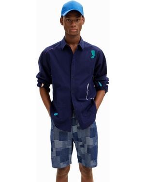 Desigual CAM_ian Camiseta - Azul