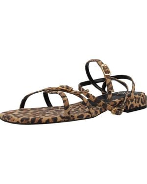 Unisa Nubuck Dress Sandal - Brown