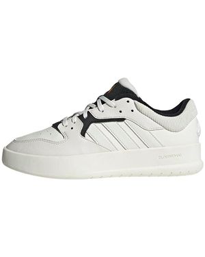 adidas Court 24 Shoes Textile Upper White 9.5 - Bianco