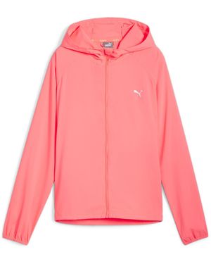 PUMA Run Favorite Hooded Woven Jacket - Pink