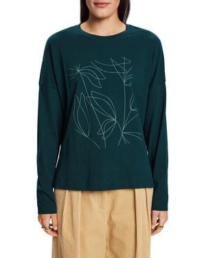 Esprit 103EE1K307 T-Shirt - Verde