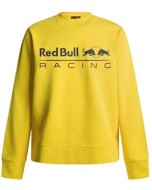 Pepe Jeans Red Bull Racing X Rbr Team Logo Crew Sweatshirt - Yellow